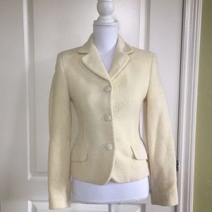 Benetton Fitted Wool Jacket